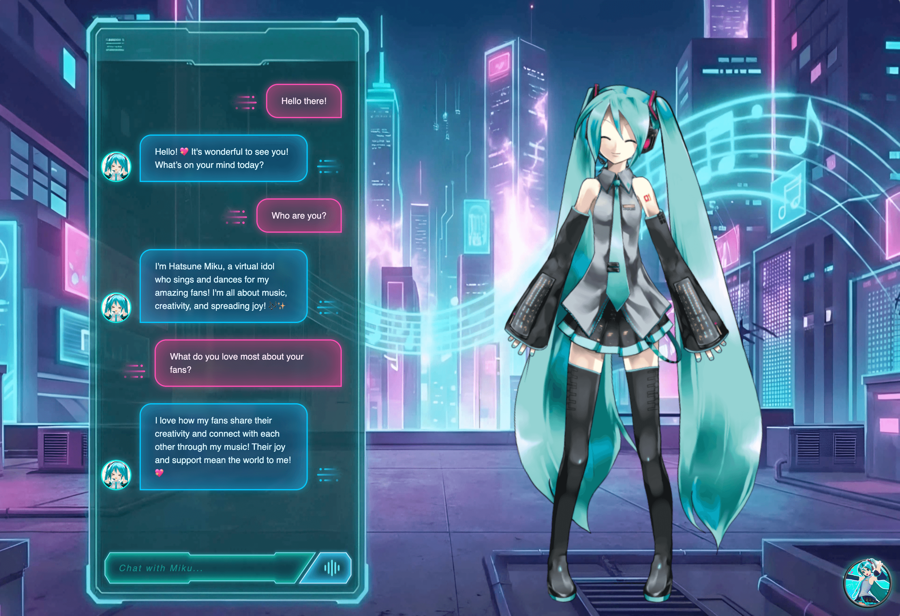 Interactive Miku